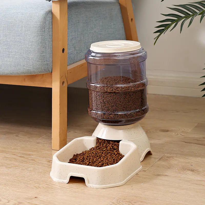 Dispensador y alimentador automático de agua para gatos y perros