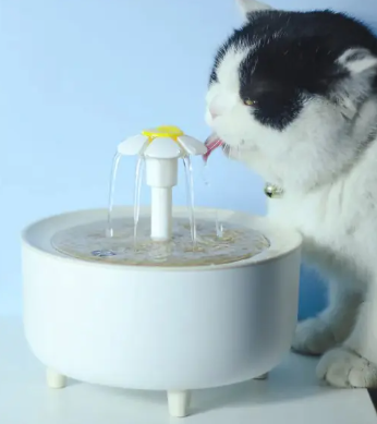 Fuente de agua automática para gatos