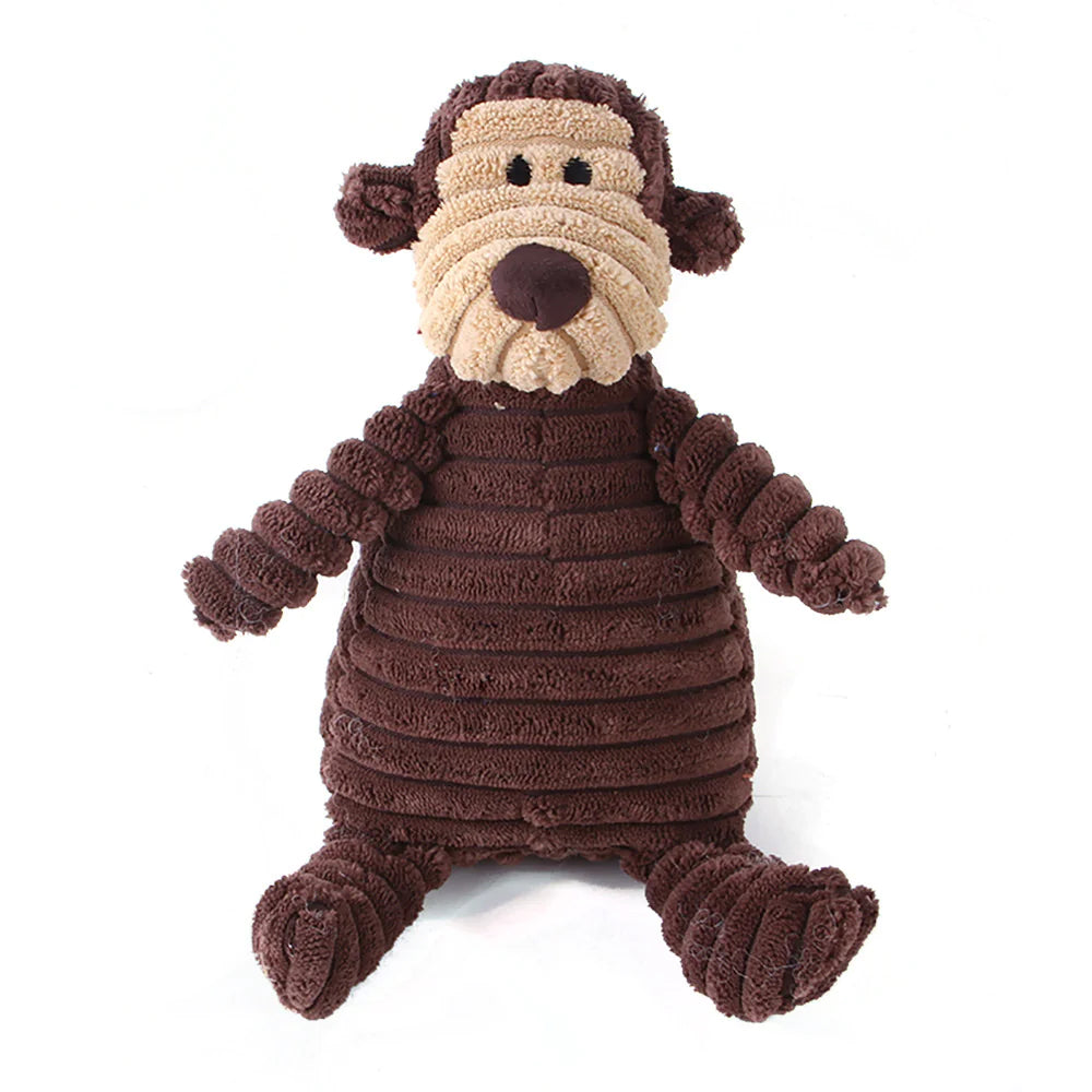 Juguete Mordedor Chillón de Peluche para Perro
