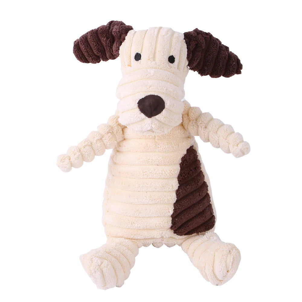 Juguete Mordedor Chillón de Peluche para Perro