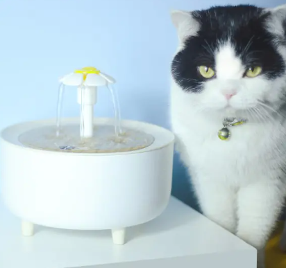 Fuente de agua automática para gatos